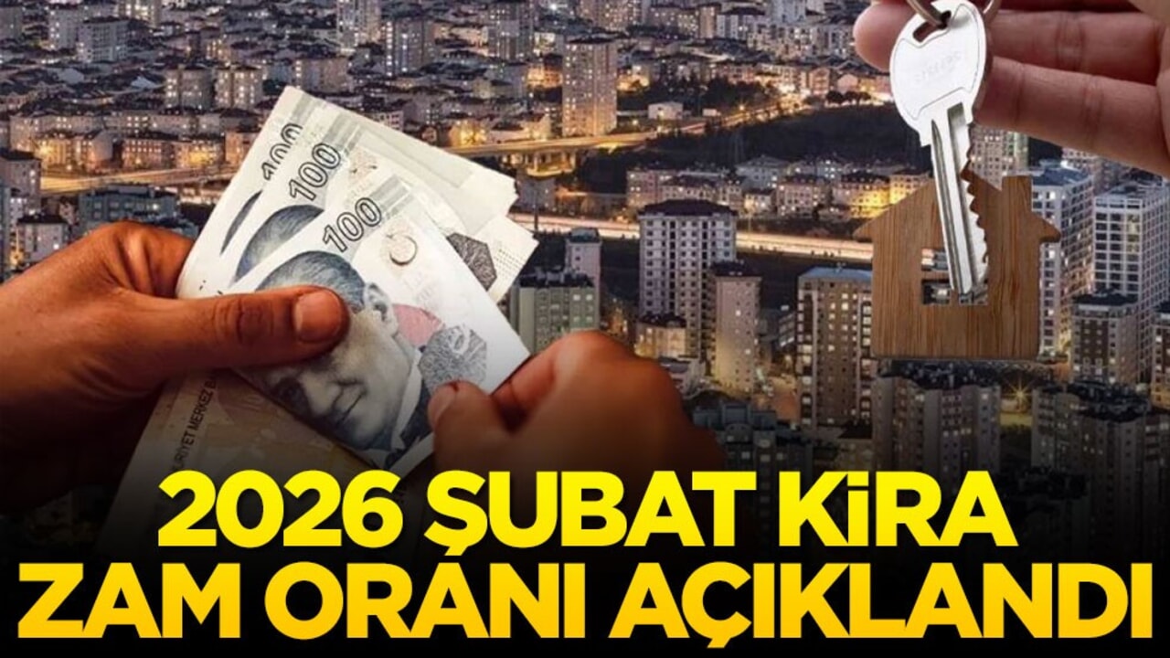 TÜİK açıkladı! İşte 2026 Şubat ayının kira zam oranları..!