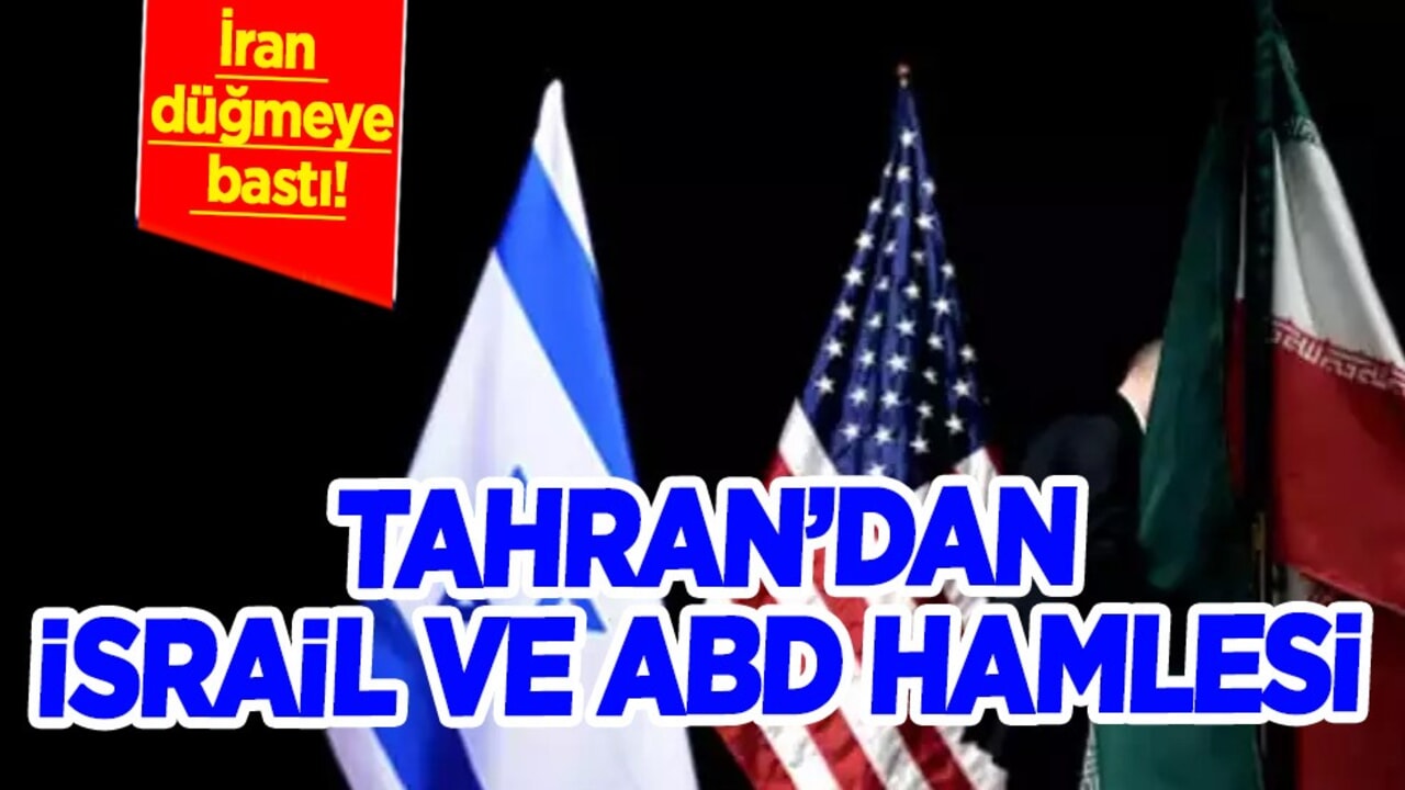 Ülkede provoke şoku! İran düğmeye bastı... Tahran'dan İsrail ve ABD hamlesi: Dev operasyon