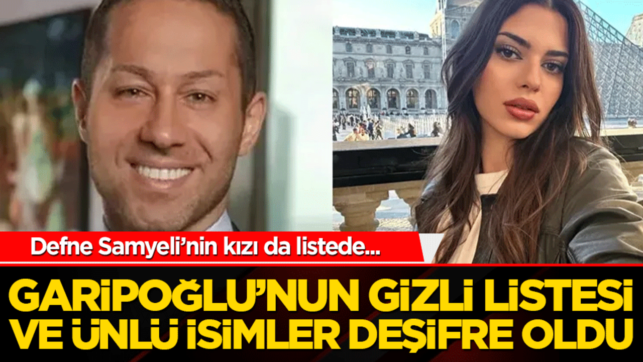 Uyuşturucu partilerine şok baskın! Garipoğlu’nun gizli listesi ve ünlü isimler deşifre oldu
