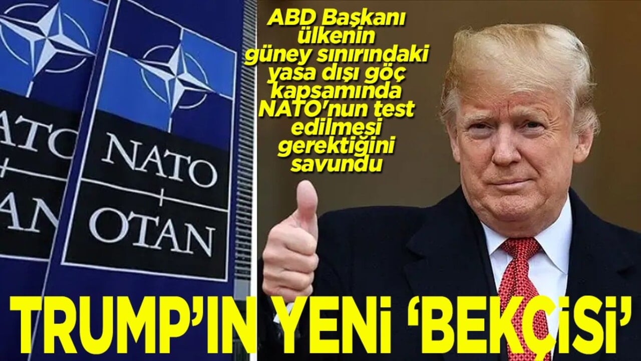 Yasa dışı göç kapsamında NATO'nun test edilmesi gerektiğini savundu Trump'ın yeni bekçisi