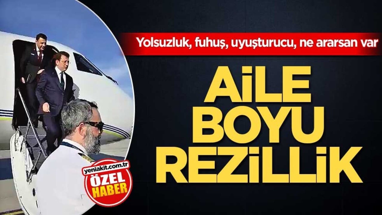 Yolsuzluk, fuhuş, uyuşturucu, ne ararsan var! Aile boyu rezillik
