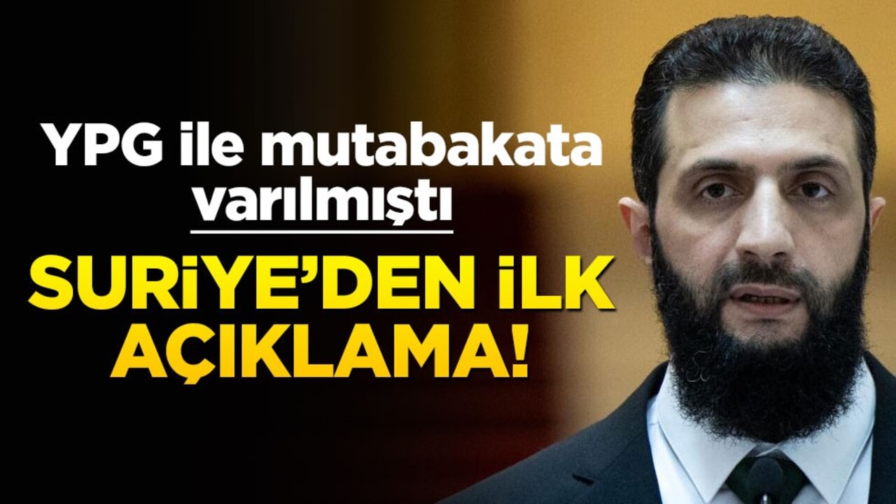 YPG ile mutabakata varılmıştı... Suriye'den ilk açıklama!