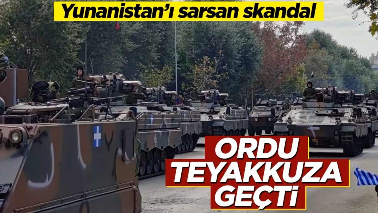 Yunanistan'ı sarsan casusluk! Ordu teyakkuza geçti