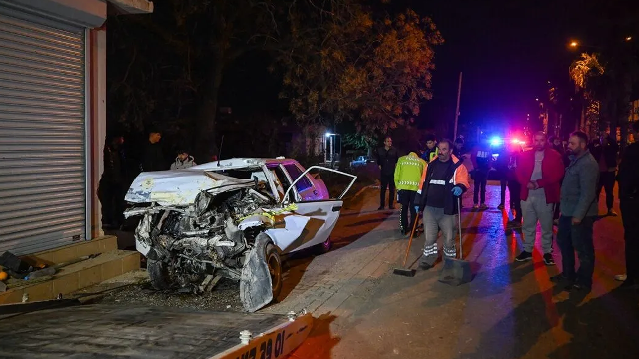 14 yaşındaki çocuk araçla kaza yaptı, arkadaşı can verdi!