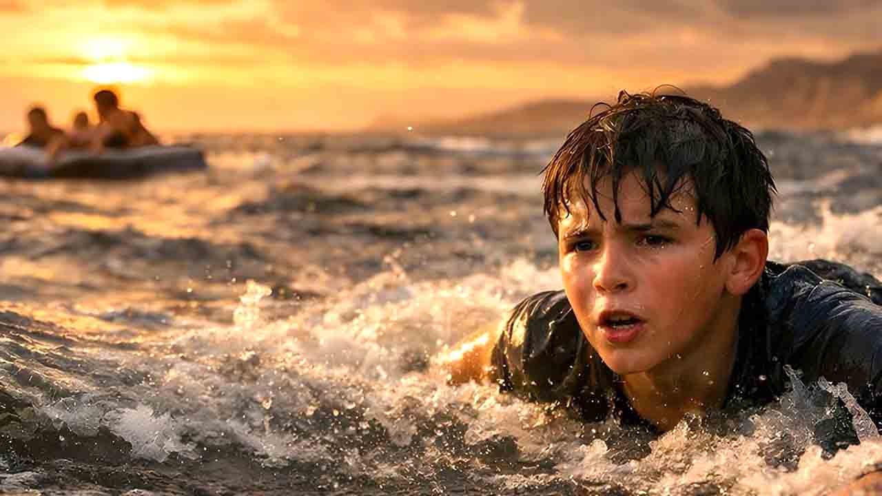 4 saat boyunca denizde yüzdü: Annesi ve kardeşlerini kurtardı