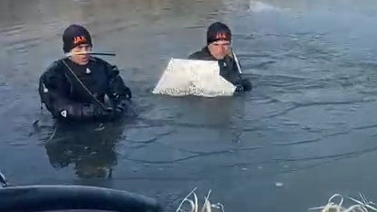 8 gündür kayıp! Buz tutan nehirde arama sürüyor