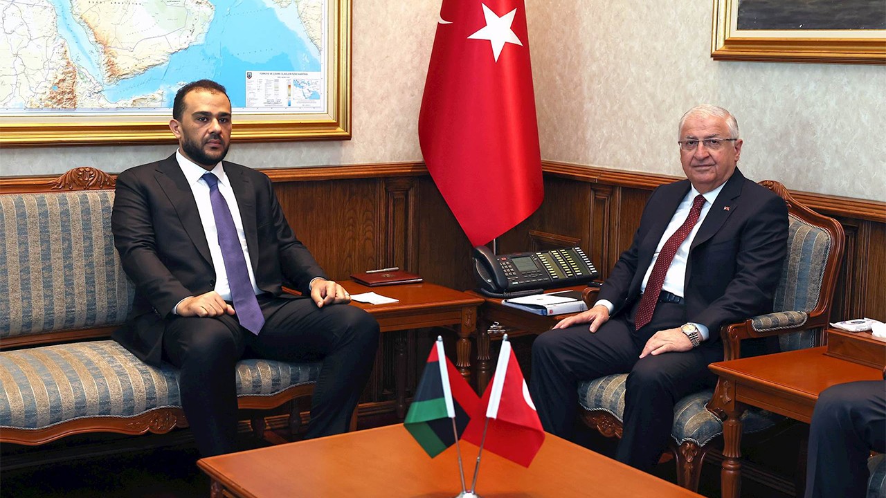 Bakan Güler Libya Savunma Bakanı vekilini kabul etti