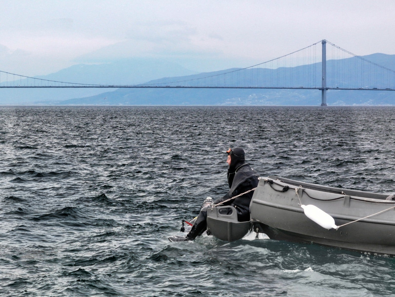 Başkan bu kez Gebze Eskihisar’da dalış yaptı! Büyükakın: "Dipten diriliş tüm Marmara’ya yayılıyor"
