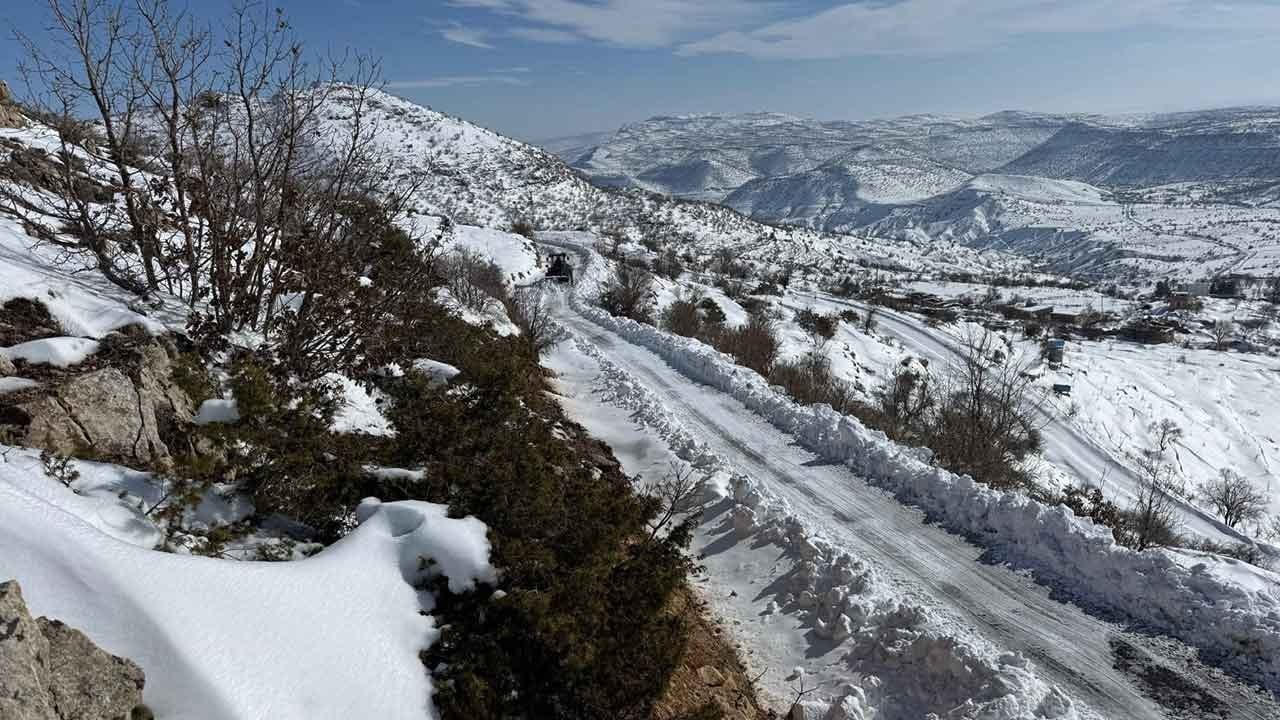 Beyaz esaret sona erdi! Gercüş’te kapalı köy yolu kalmadı
