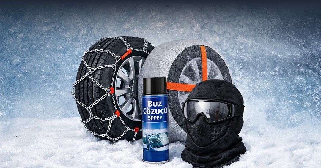 Direksiyon başında kış alarmı! Lastik zinciri satışları 10 katına çıktı!