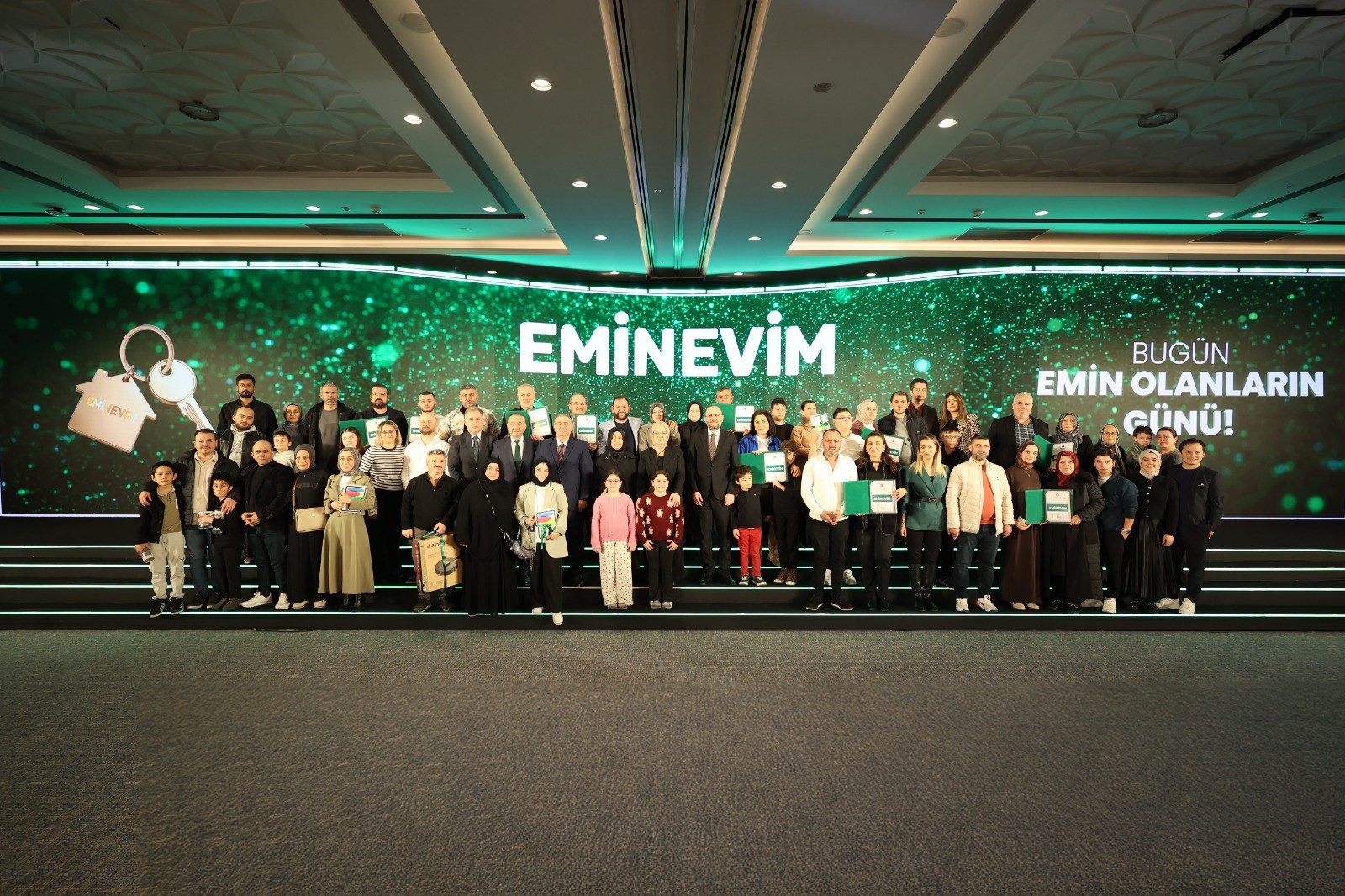 Eminevim 2026’nın ilk tapu teslim töreninde üyeleriyle buluştu