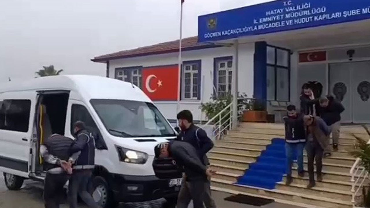 Hatay’da göçmen kaçakçılığına darbe! 4 organizatör tutuklandı