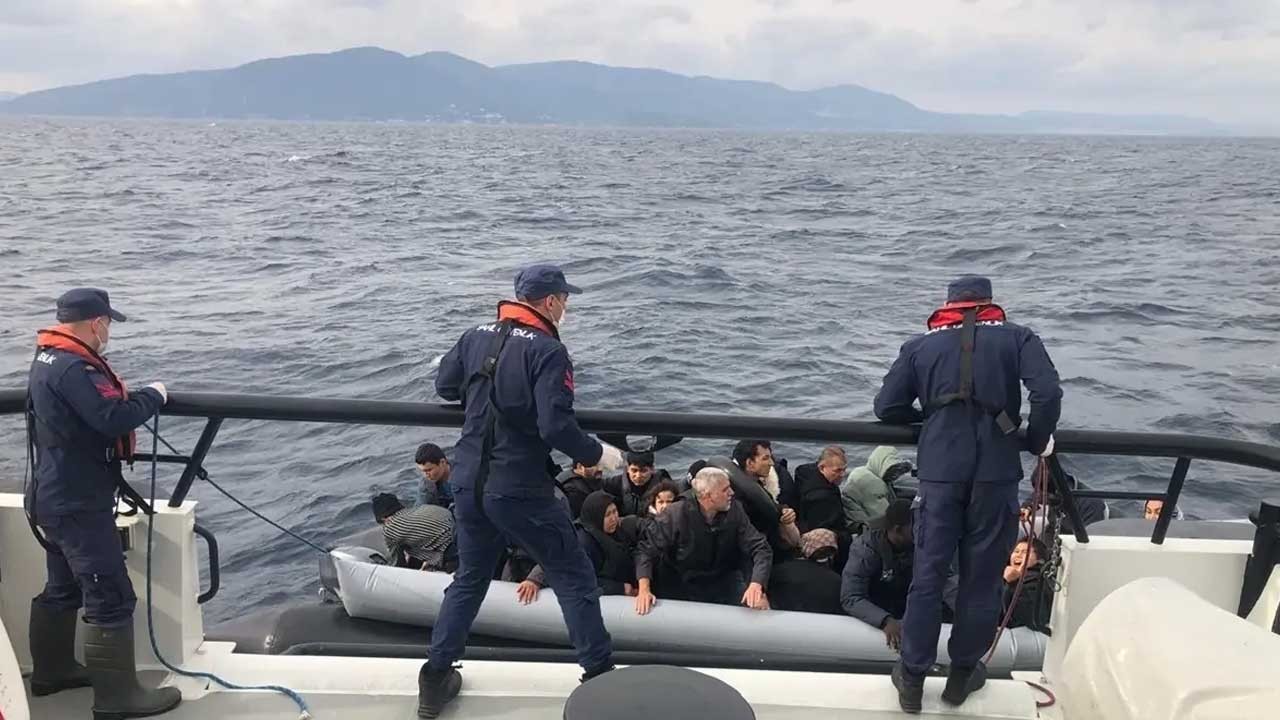 İzmir'de düzensiz göçmen operasyonu