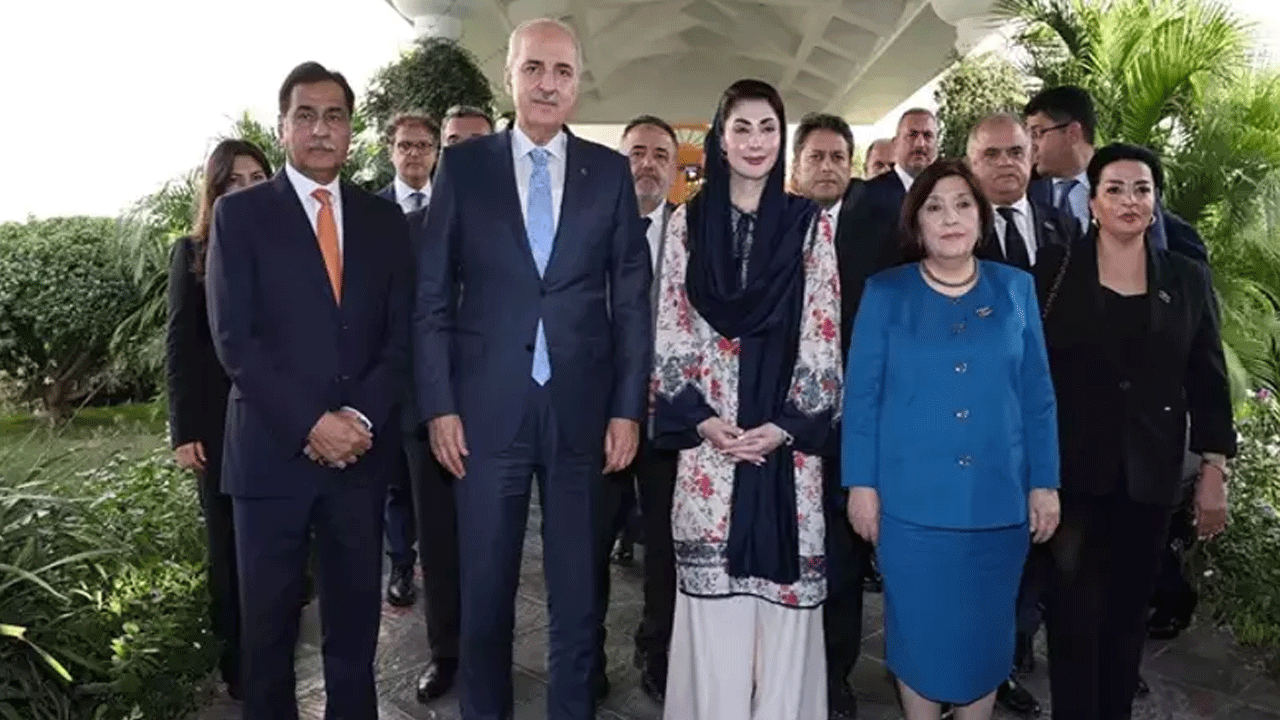 Kurtulmuş, Meryem Şerif ile görüştü