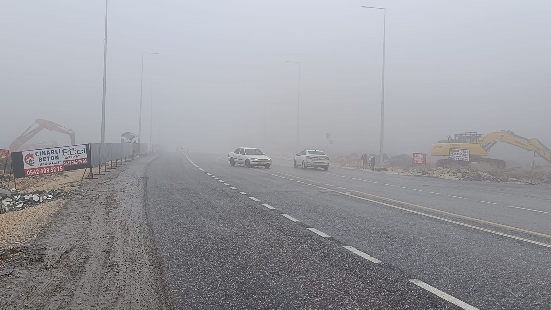 Şanlıurfa'da hayat durma noktasına geldi! Görüş mesafesi 20 metreye kadar düştü