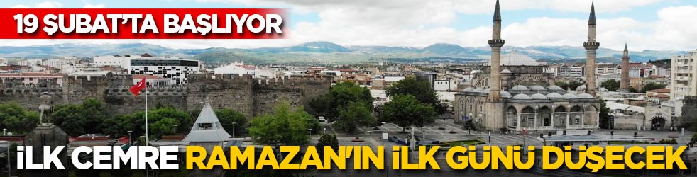 19 Şubat'ta başlıyor: İlk Cemre Ramazan'ın ilk günü düşecek