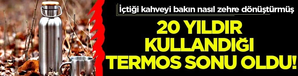 20 yıldır her sabah içtiği kahveyi bakın nasıl böyle zehre dönüştürmüş! Tayvan'da yaşanan olay kafaları karıştırdı