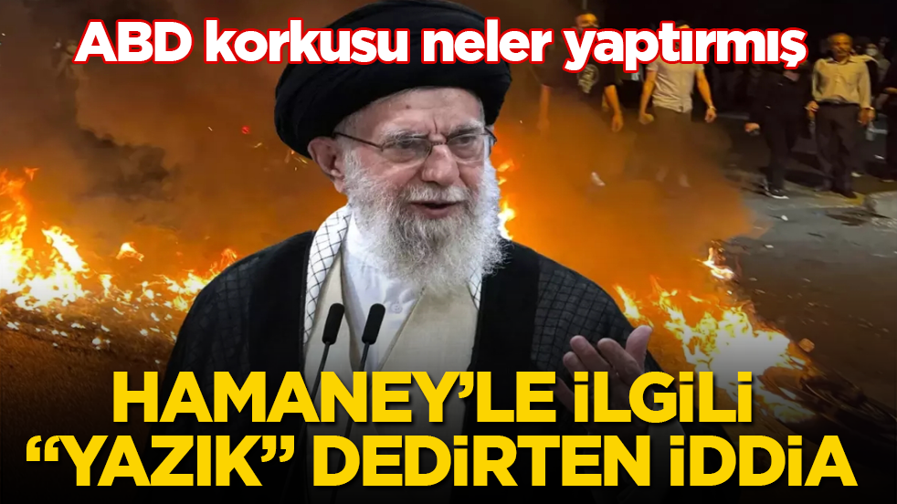ABD korkusu neler yaptırmış! Hamaney’le ilgili "Yazık" dedirten iddia
