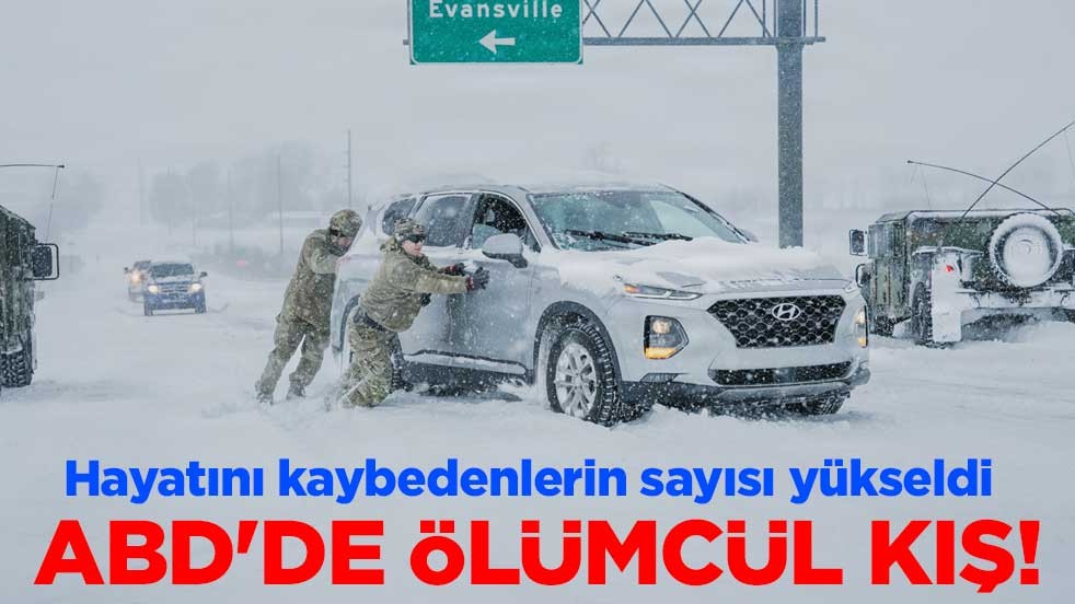 ABD'de ölümcül kış! Hayatını kaybedenlerin sayısı yükseldi