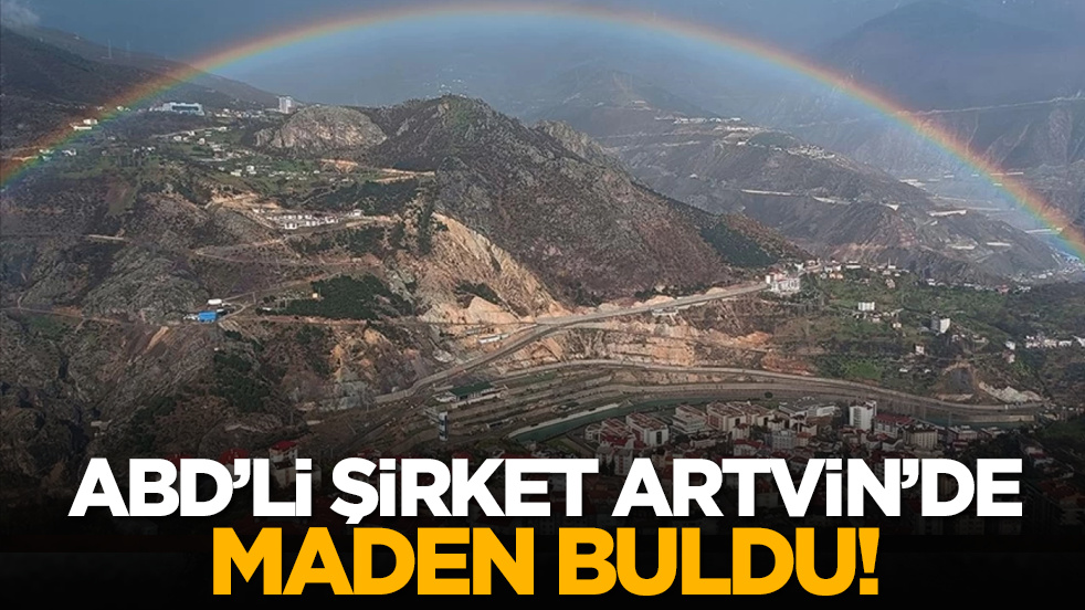 ABD’li şirket Artvin’de maden buldu!