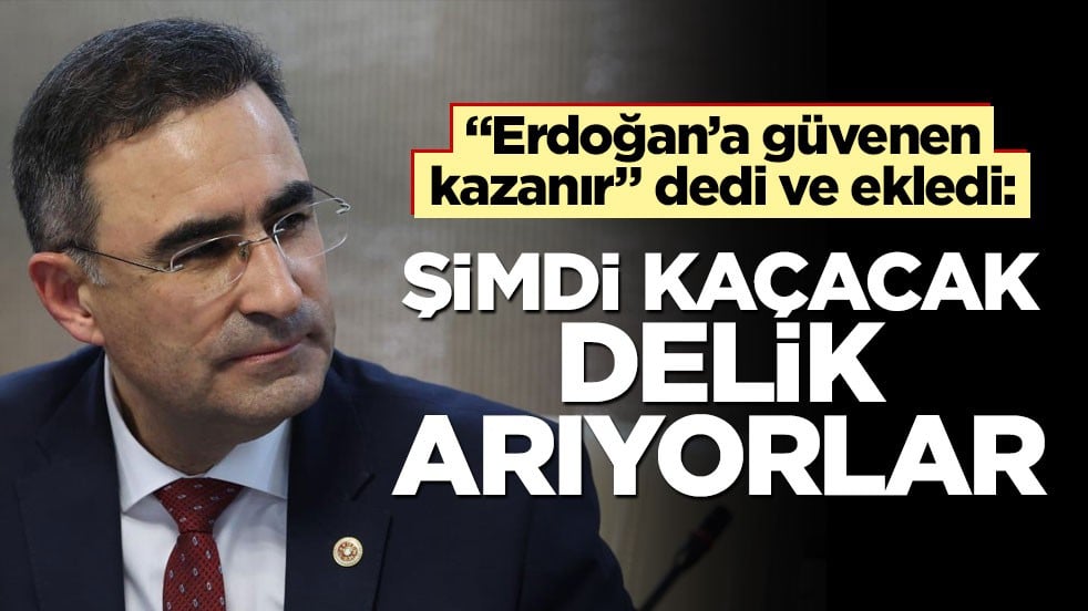 AK Partili vekil taşı gediğine koydu: Kaçacak delik arıyorlar!