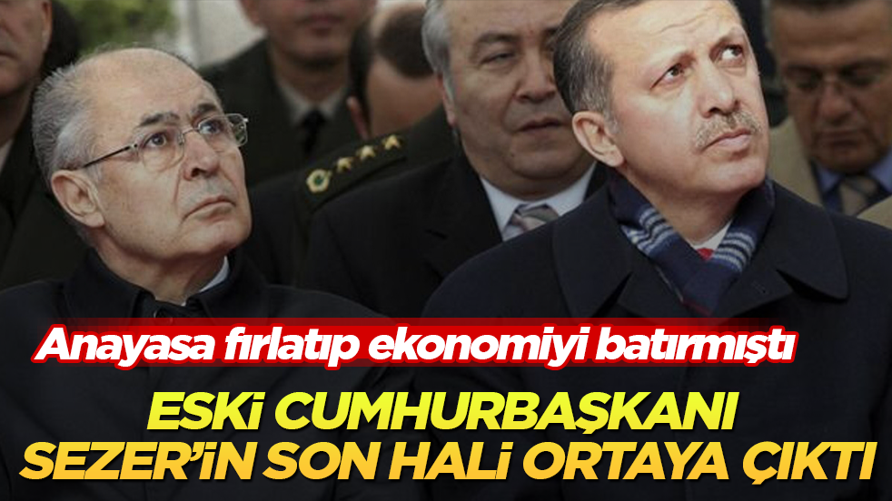 Anayasa fırlatıp ekonomiyi batırmıştı! Eski cumhurbaşkanı Ahmet Necdet Sezer’in son hali ortaya çıktı