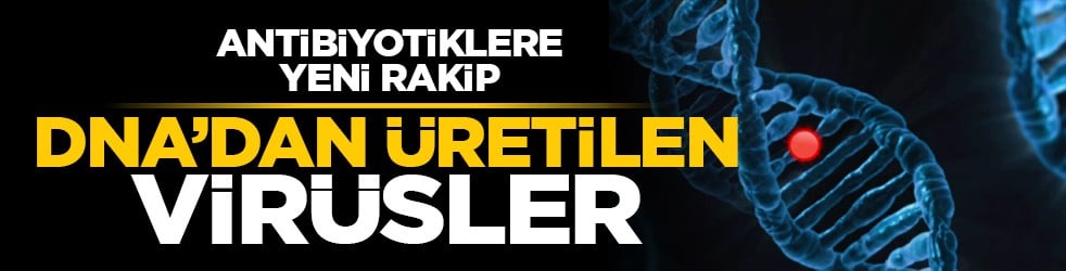 Antibiyotiklere yeni rakip: DNA’dan üretilen virüsler