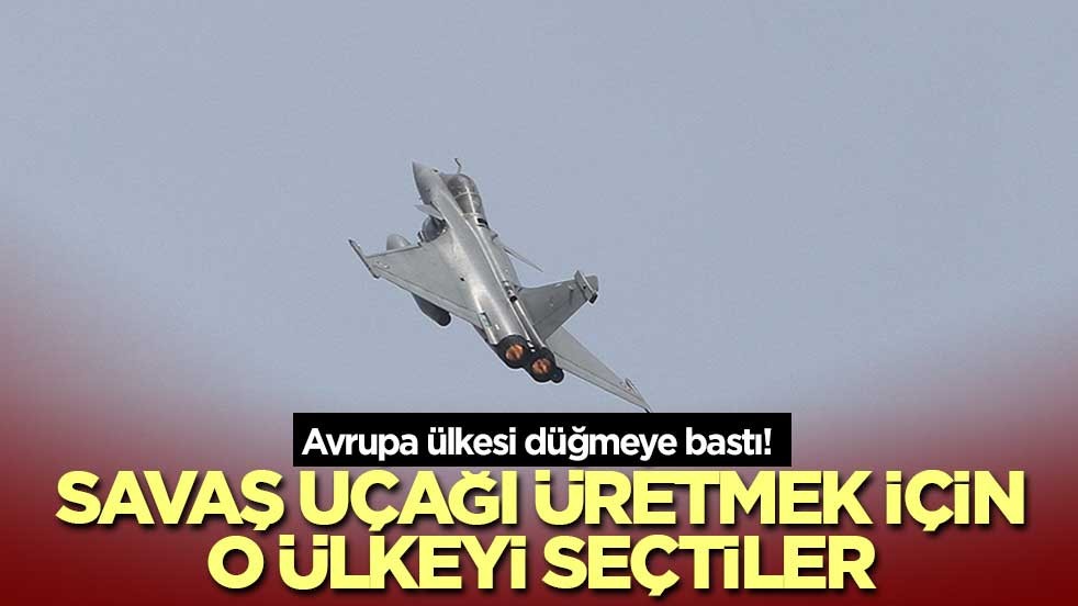 Avrupa ülkesi düğmeye bastı! Savaş uçağı üretmek için Asya ülkesini seçtiler