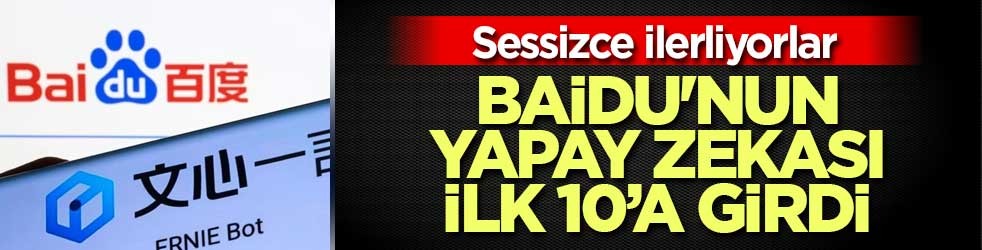 Baidu’dan yapay zeka atağı