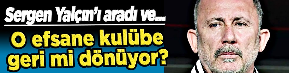 Başlarında büyük bir dert var artık... Gol kralı yaptı! Sergen Yalçın'a mesaj çekti