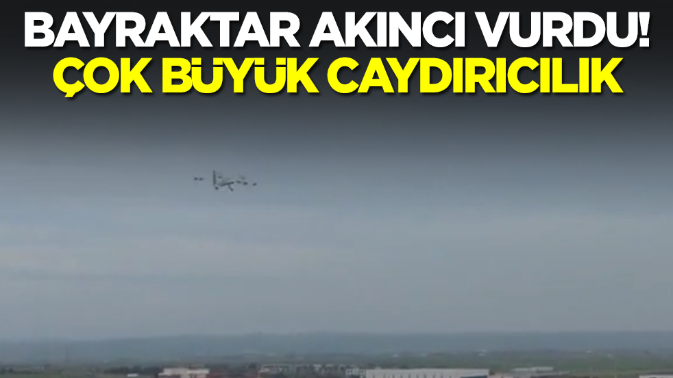 Bayraktar AKINCI vurdu! Tamı tamına 100 km üzerinde büyük caydırıcılık