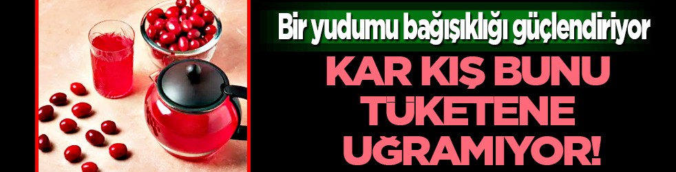 Bugün mutlaka içmeyi unutmayın... Bağışıklığı güçlendiriyor! Kar kış bunu tüketene uğramıyor