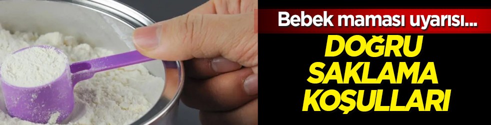  Buna dikkat: Bebek maması uyarısı geldi! Herkes bunu konuşuyor
