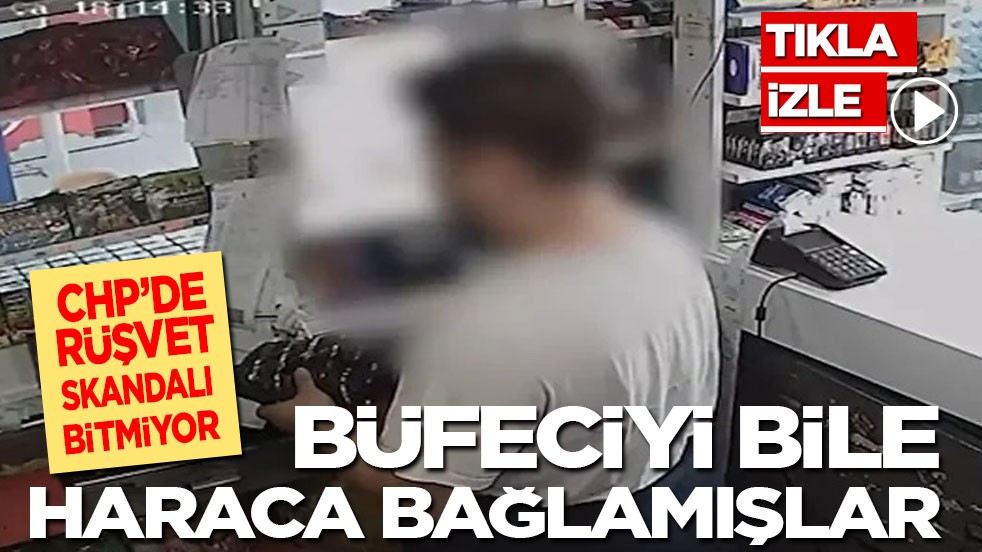 CHP’de skandal bitmiyor! Belediye değil sanki suç örgütü: Büfeciyi bile haraca bağlamışlar!