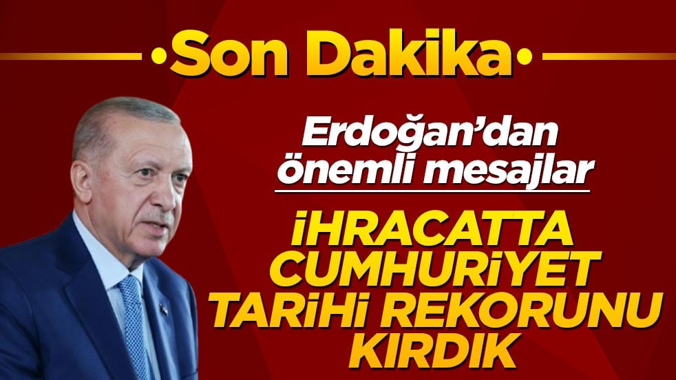 Cumhurbaşkanı Erdoğan konuşuyor