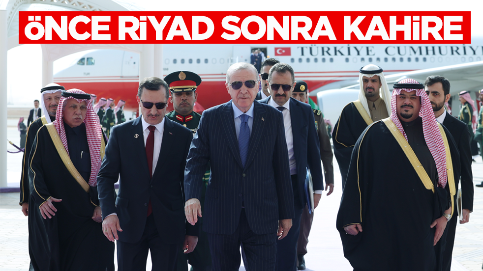 Cumhurbaşkanı Erdoğan, Suudi Arabistan'da!