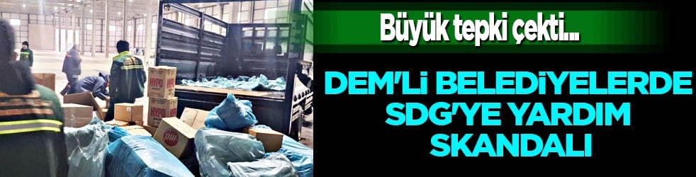 DEM'li Belediyelerden SDG skandalı...