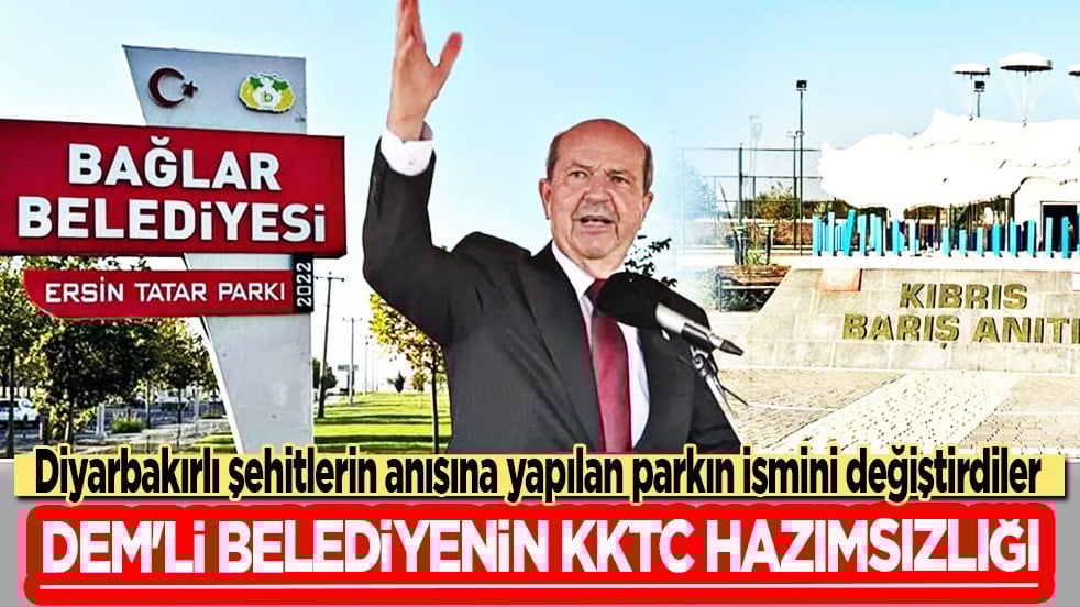 DEM'li Belediye'nin KKTC hazımsızlığı