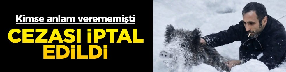 Domuzu elle yakalayıp dünya genelinde viral olmuş ama cezayı yemişti... Cezası iptal edildi