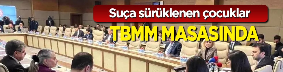 Dudak uçuklatan provokatif paylaşımlar: Suça sürüklenen çocuklar masada! İlgili sunumu yaptılar! O mesaj