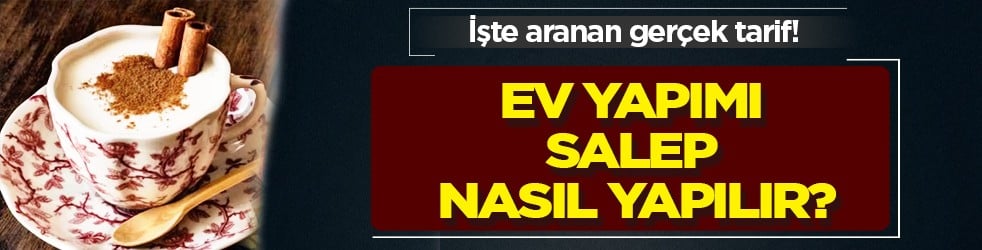 Evde doğal salep nasıl yapılır? Soğuk havada peşine düşen çok sayıda kişi var! Tam bir mucize...