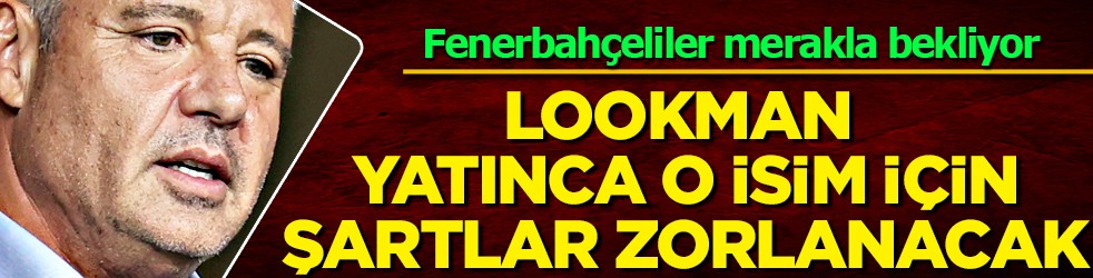 Fenerbahçe'den transferde sürpriz hamle! Lookman olmayınca...