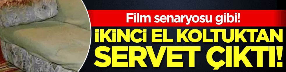 Film senaryosu gibi: 20 dolara aldıkları koltuktan servet çıktı!