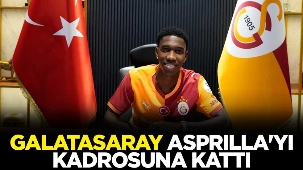 Galatasaray, Yaser Asprilla'yı kadrosuna kattı