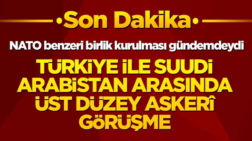 Genelkurmay Başkanı Bayraktaroğlu, Suudi Arabistanlı mevkidaşı ile görüştü