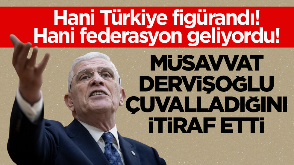 Hani Türkiye figürandı! Hani federasyon geliyordu! Müsavvat Dervişoğlu çuvalladığını itiraf etti