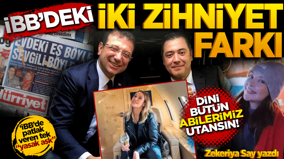 İBB’deki iki zihniyet farkı! Dini bütün ağabeylerimiz utansın