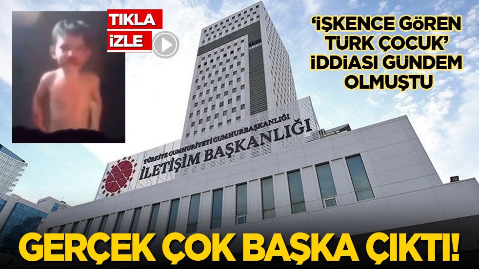 'İşkence gören Türk çocuk' iddiası gündem olmuştu! Gerçek çok başka çıktı