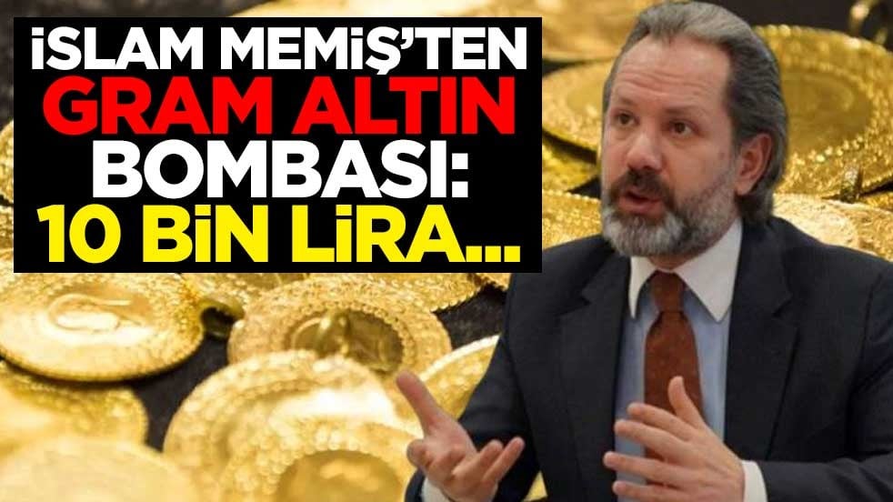 İslam Memiş'ten gram altın bombası! 