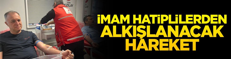 İzmirli imam hatiplilerden alkışlanacak hareket